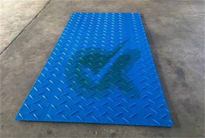 HDPE temporary trackway 4×8 Ft for foundation works